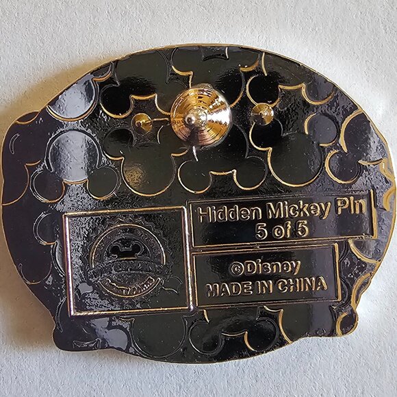 DISNEY Pin Trading ~ Best Friends ~ Jaq & Gus Gus ~ Hidden Mickey ~ 2019 ~ P03 - Picture 7 of 11